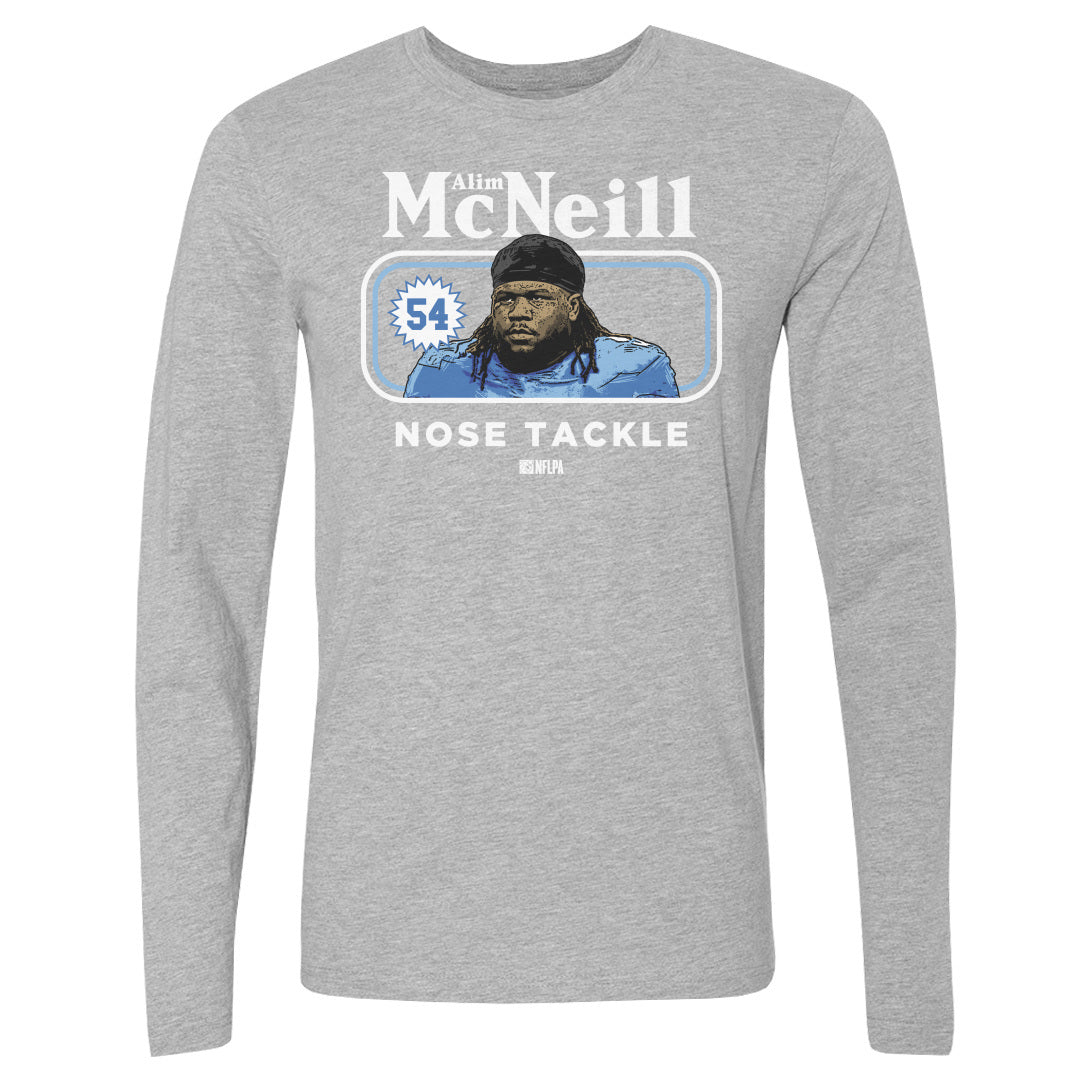 Alim McNeill Men's Long Sleeve T-Shirt | 500 LEVEL