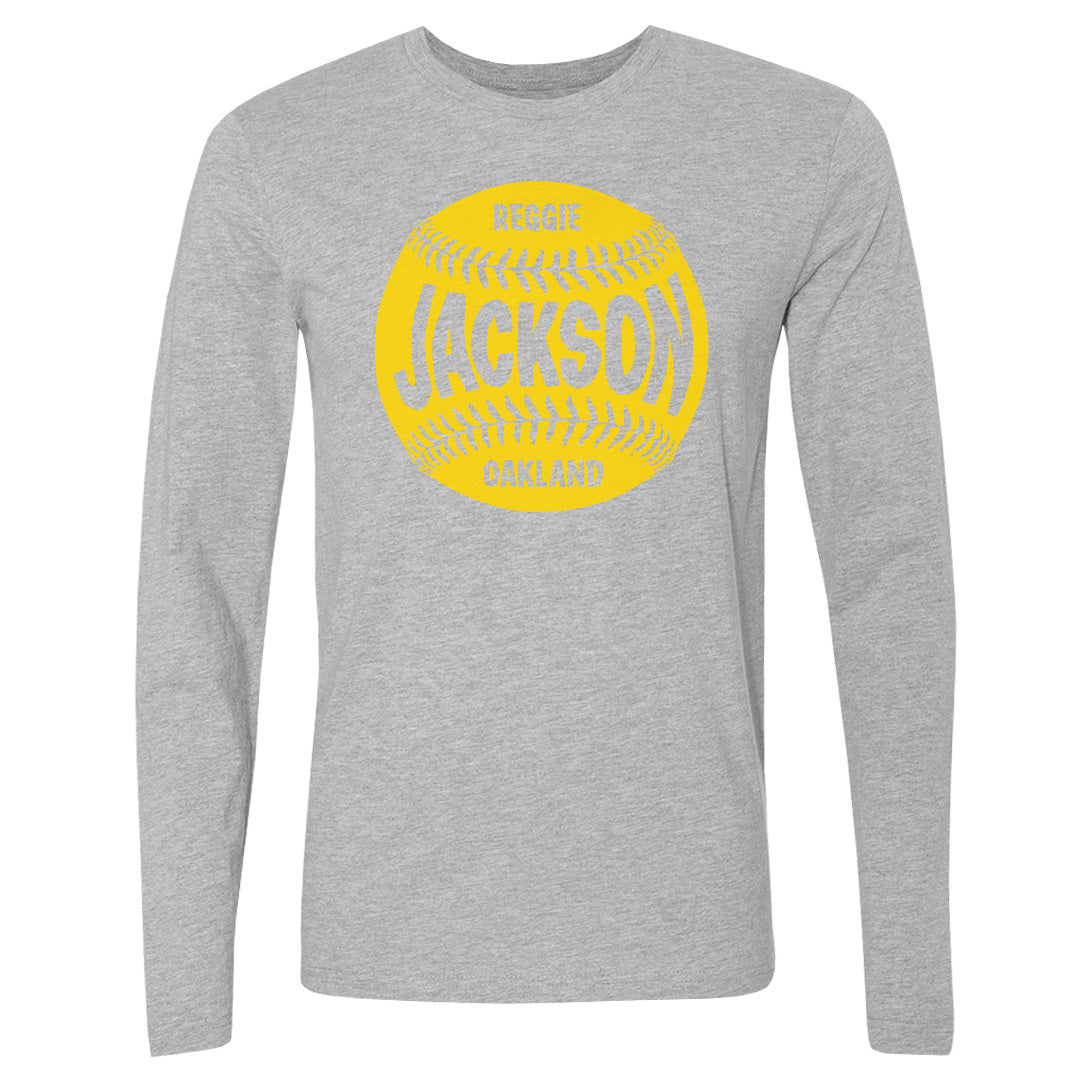 Reggie Jackson Men's Long Sleeve T-Shirt | 500 LEVEL