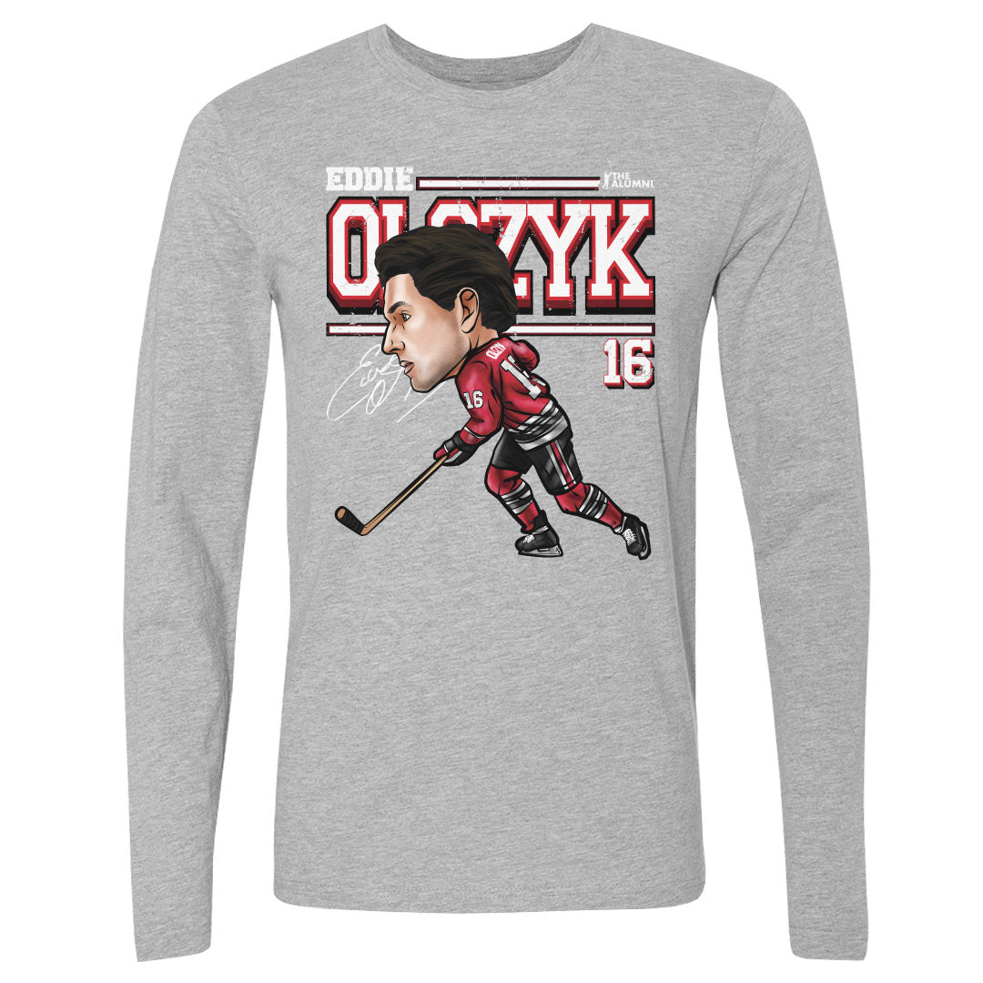 Eddie Olczyk Men's Long Sleeve T-Shirt | 500 LEVEL