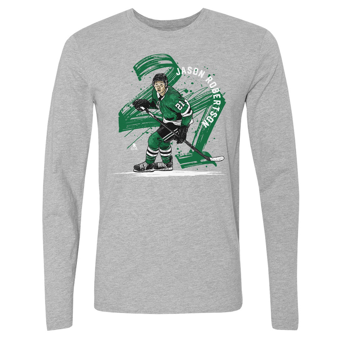 Jason Robertson Men's Long Sleeve T-Shirt | 500 LEVEL