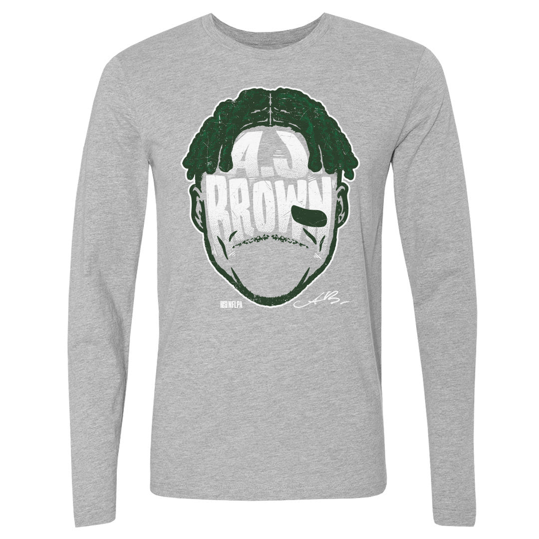 A.J. Brown Men's Long Sleeve T-Shirt | 500 LEVEL