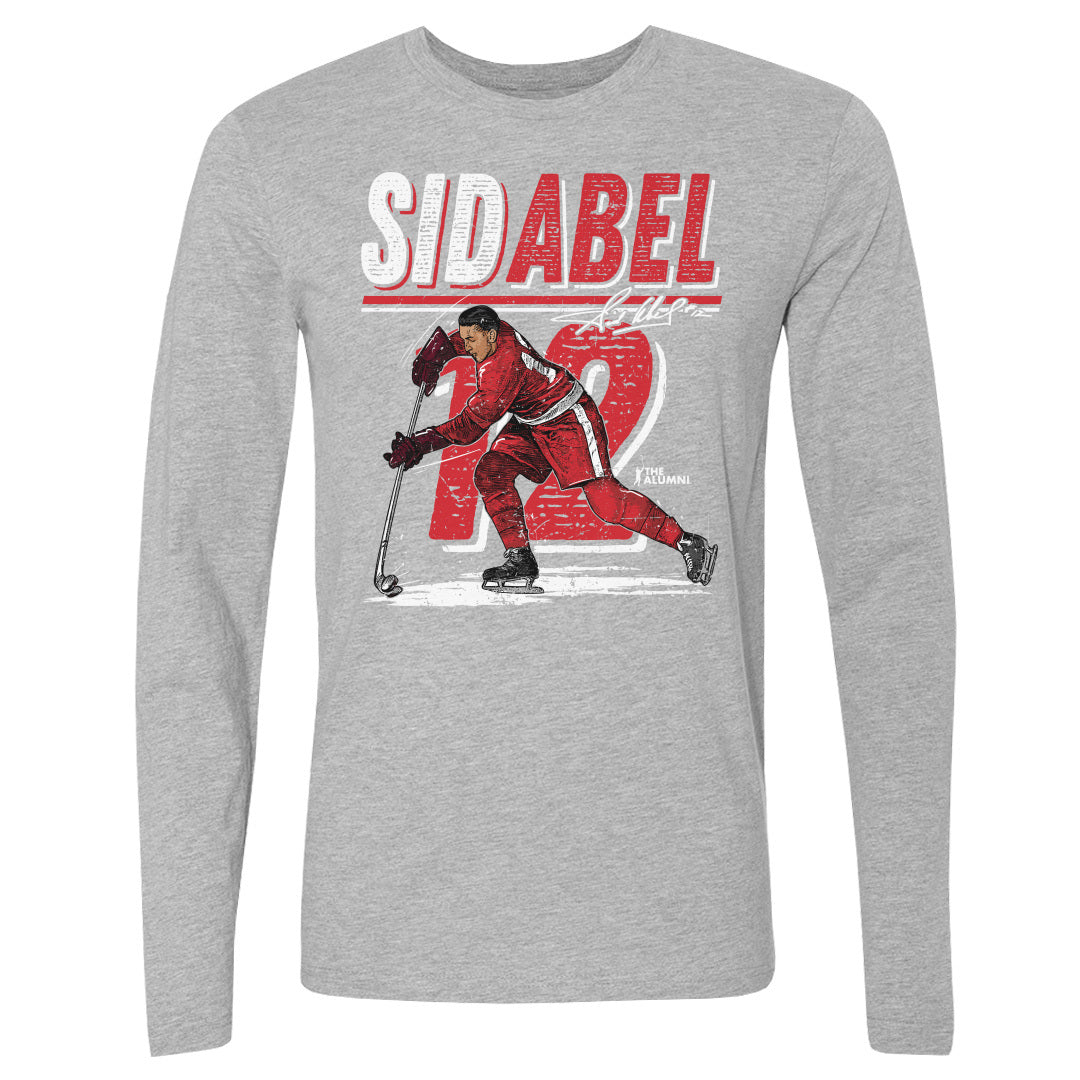 Sid Abel Men's Long Sleeve T-Shirt | 500 LEVEL