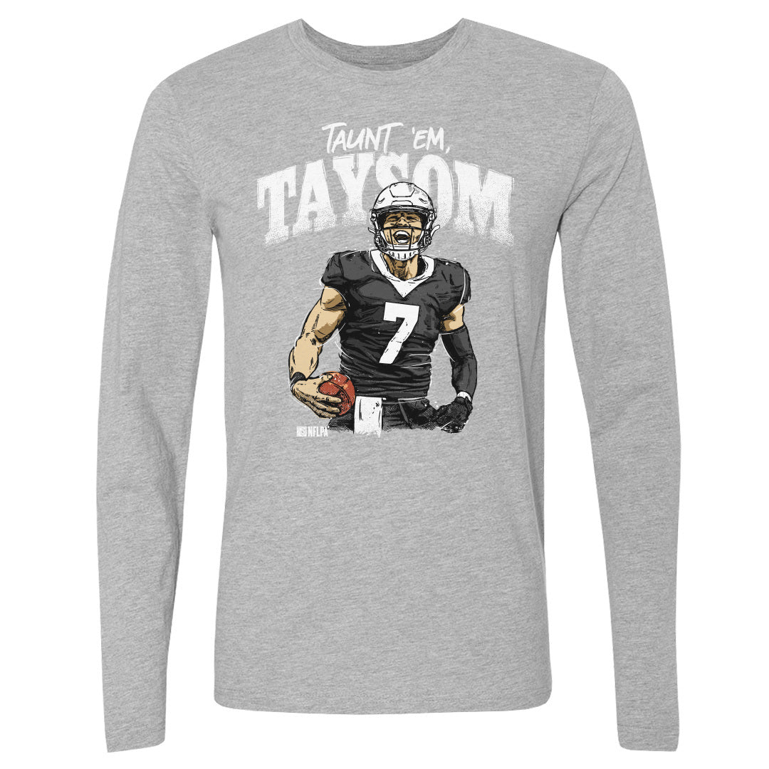 Taysom Hill Men's Long Sleeve T-Shirt | 500 LEVEL