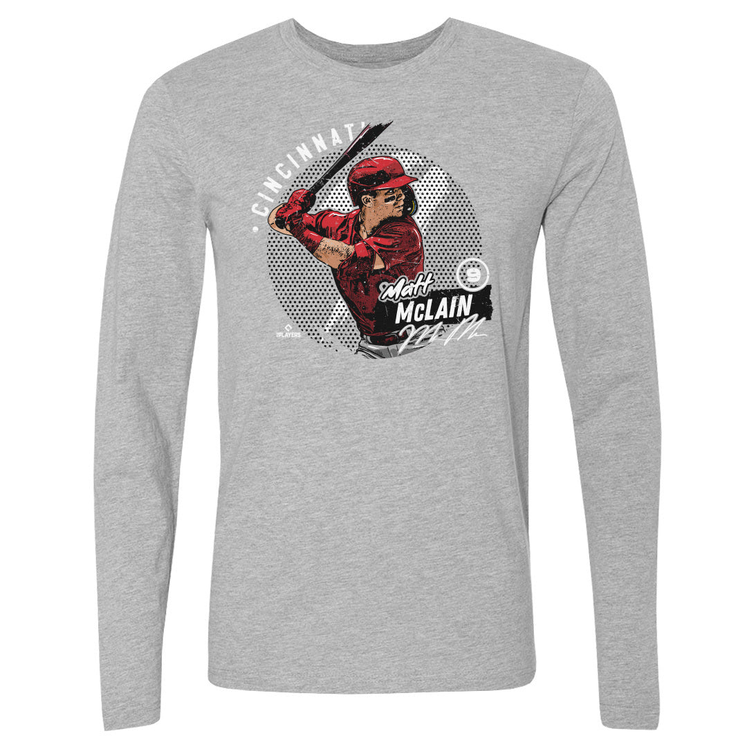 Matt McLain Men's Long Sleeve T-Shirt | 500 LEVEL
