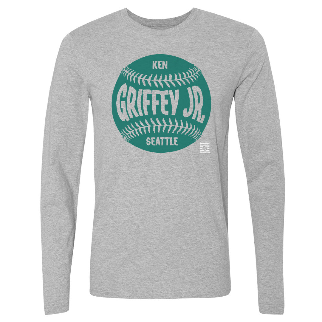 Ken Griffey Jr. Men's Long Sleeve T-Shirt | 500 LEVEL