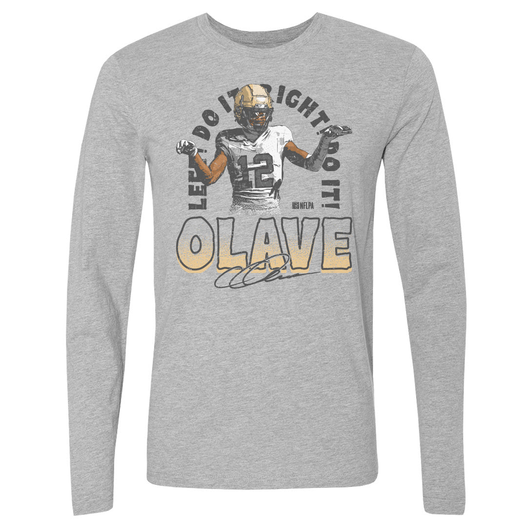 Chris Olave Men's Long Sleeve T-Shirt | 500 LEVEL