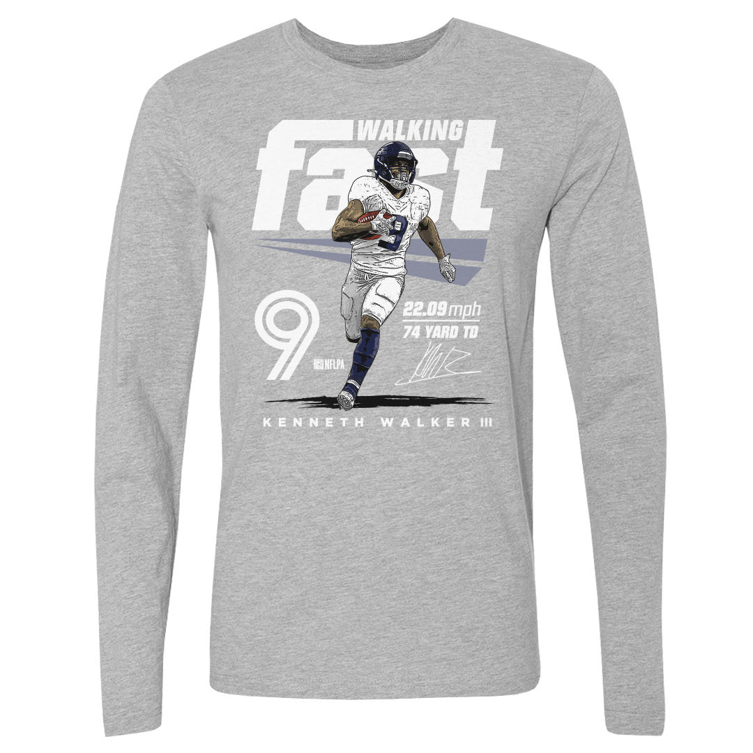 Kenneth Walker III Men's Long Sleeve T-Shirt | 500 LEVEL