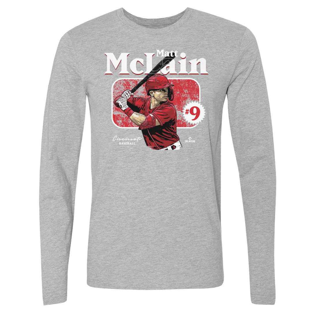 Matt McLain Men's Long Sleeve T-Shirt | 500 LEVEL