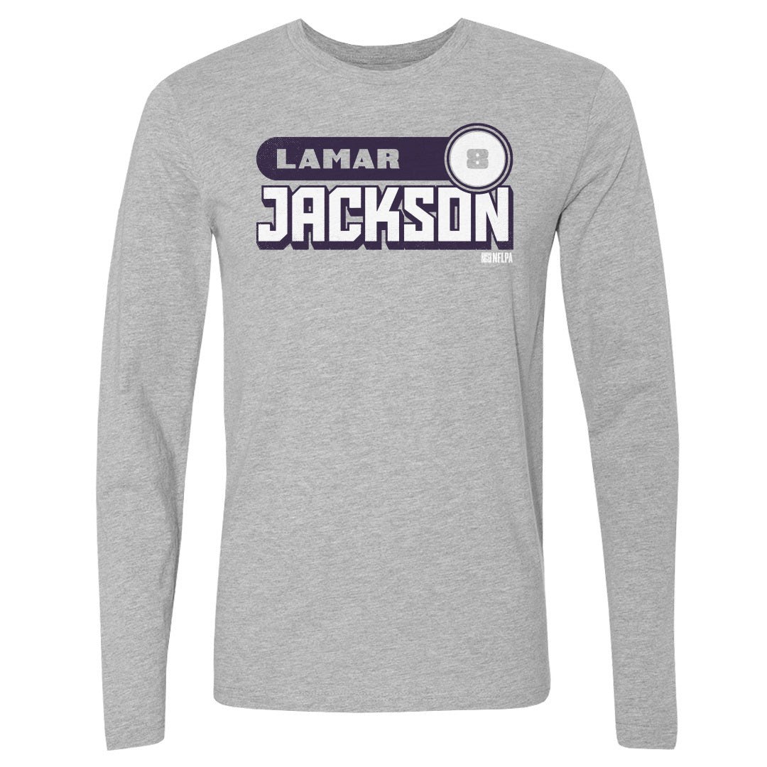 Lamar Jackson Men's Long Sleeve T-Shirt | 500 LEVEL