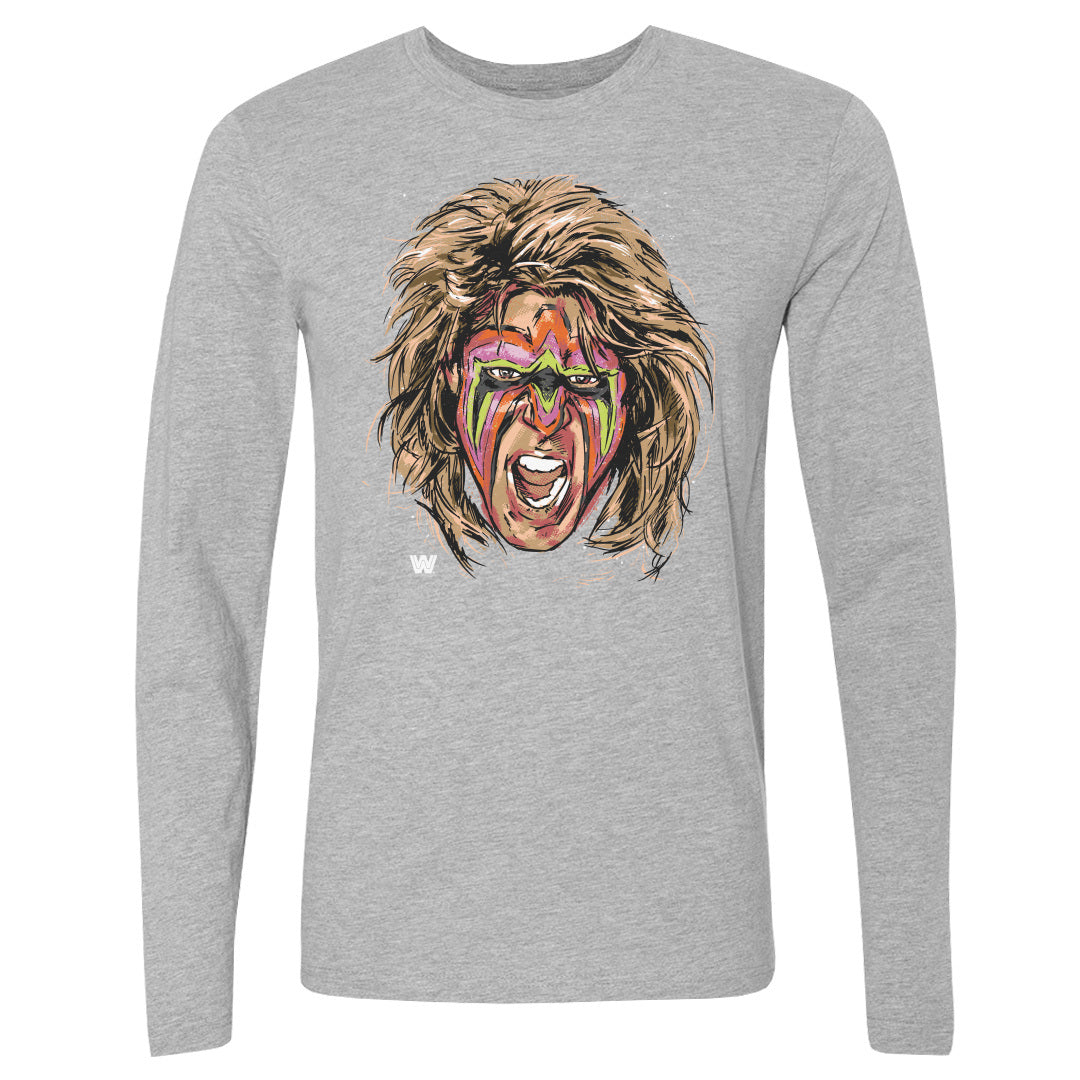 Ultimate Warrior Men's Long Sleeve T-Shirt | 500 LEVEL