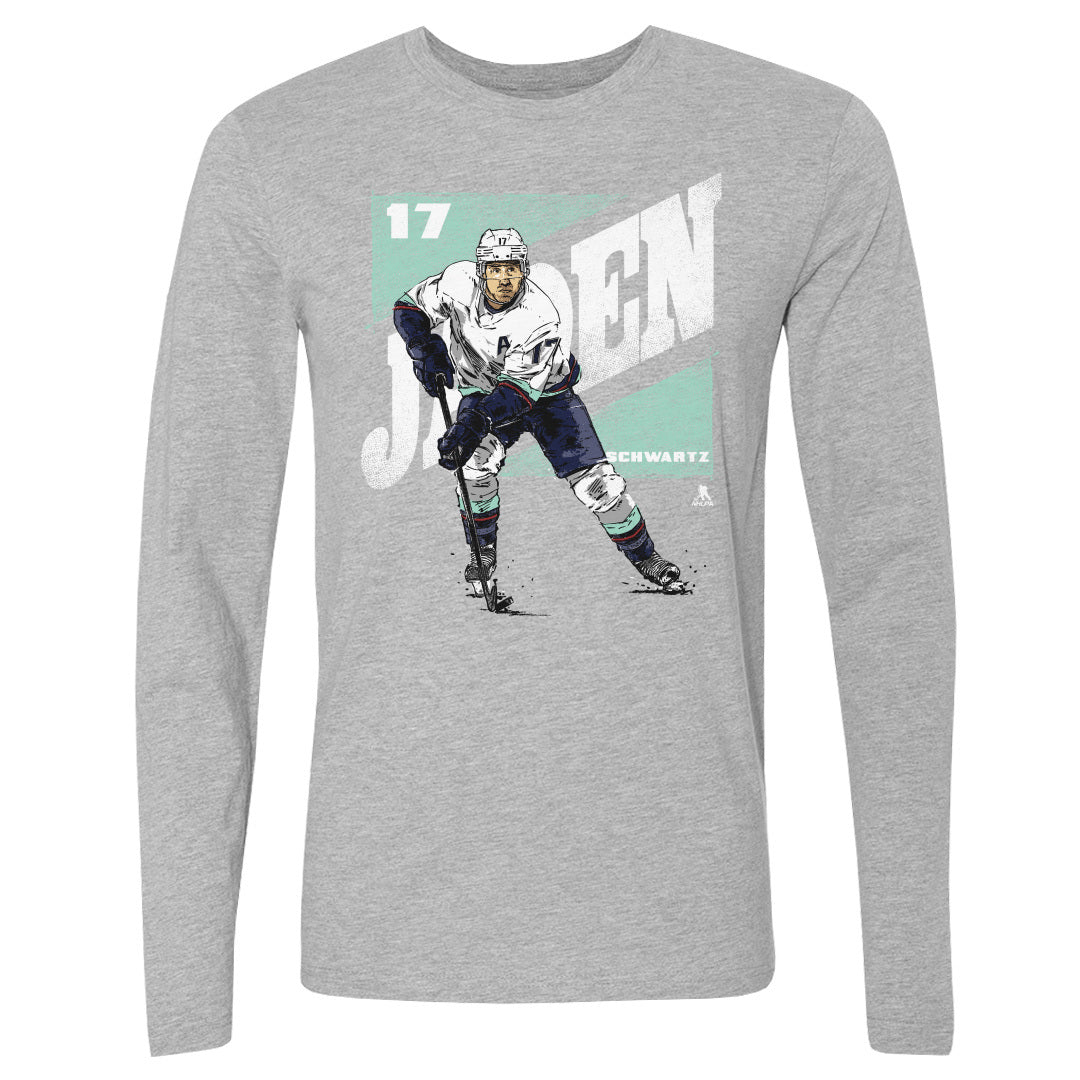 Jaden Schwartz Men's Long Sleeve T-Shirt | 500 LEVEL