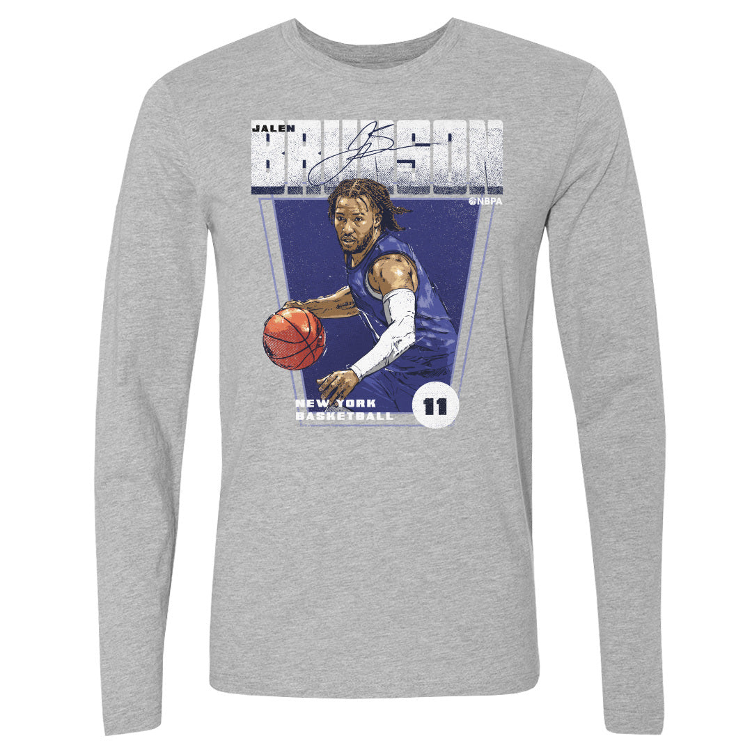 Jalen Brunson Men's Long Sleeve T-Shirt | 500 LEVEL
