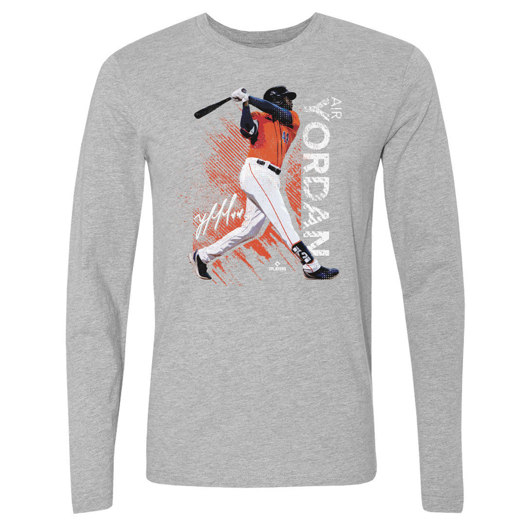 Yordan Alvarez Men's Long Sleeve T-Shirt | 500 LEVEL