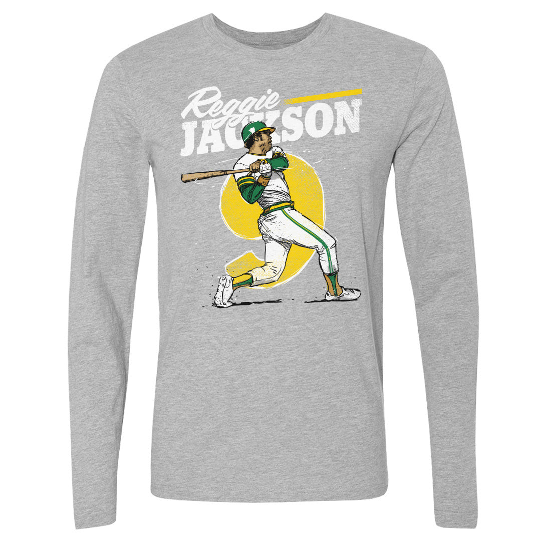 Reggie Jackson Men's Long Sleeve T-Shirt | 500 LEVEL