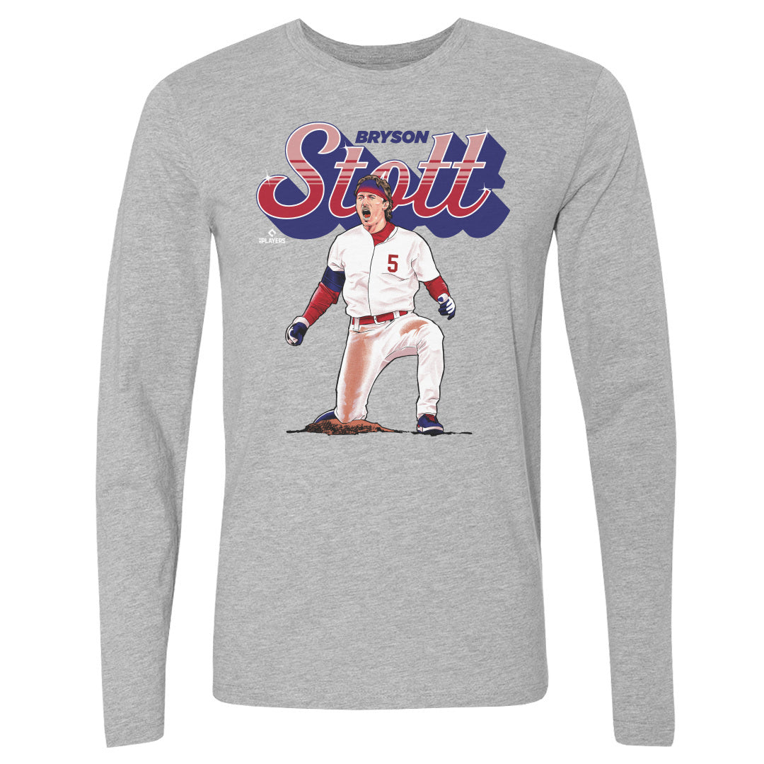 Bryson Stott Men's Long Sleeve T-Shirt | 500 LEVEL