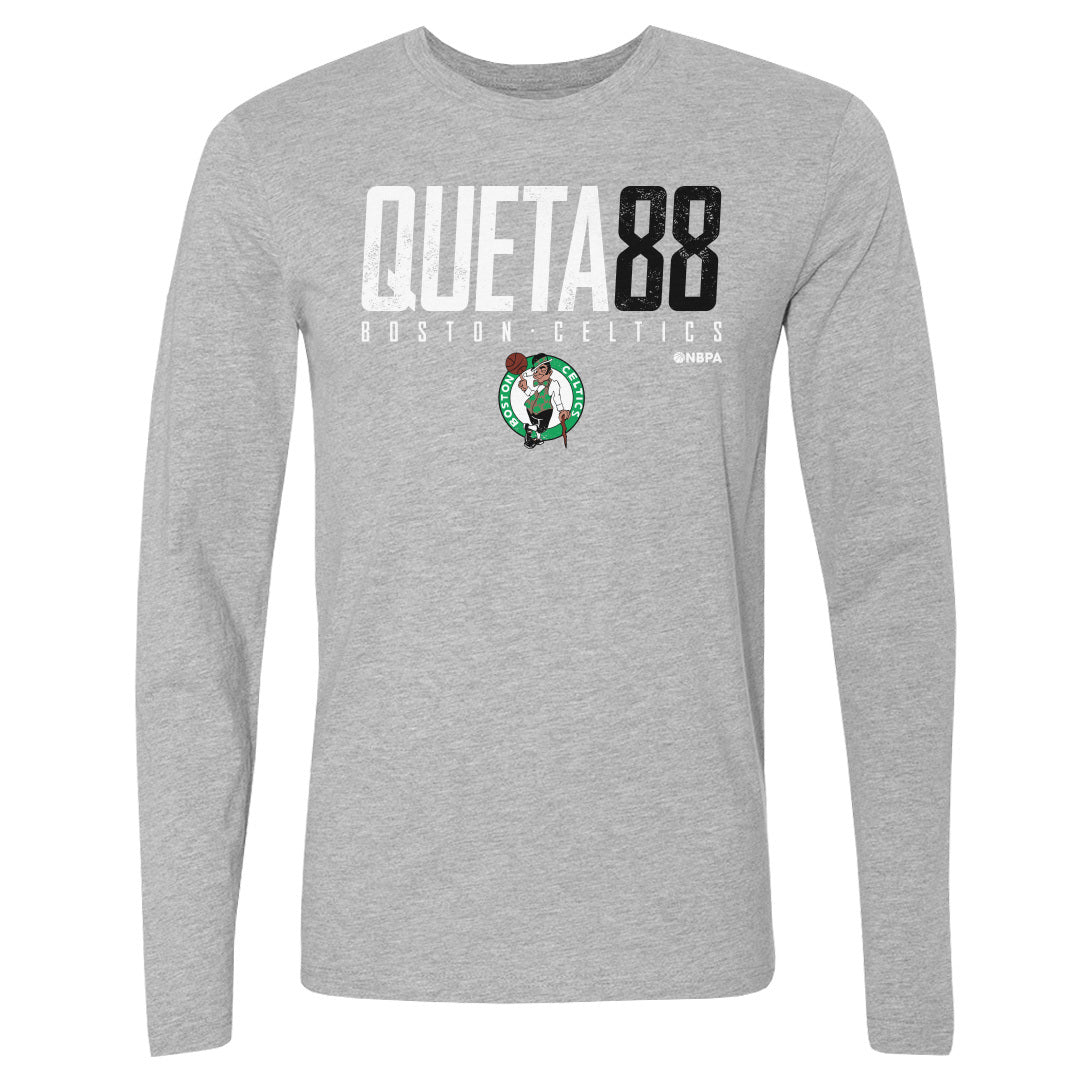 Neemias Queta Men's Long Sleeve T-Shirt | 500 LEVEL