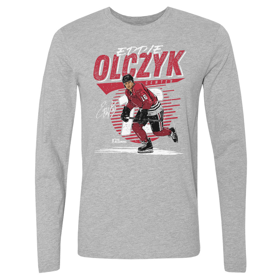 Eddie Olczyk Men's Long Sleeve T-Shirt | 500 LEVEL