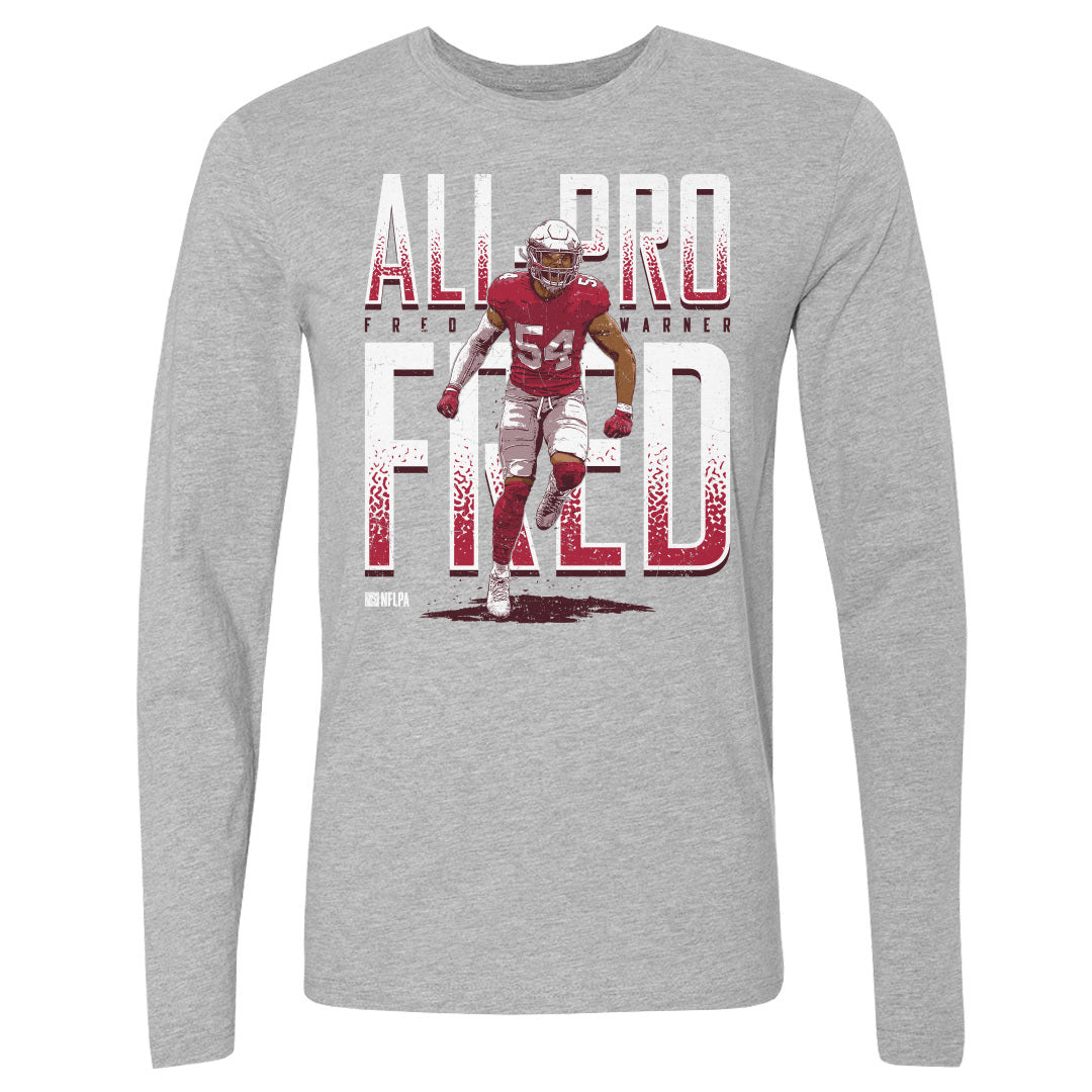 Fred Warner Men's Long Sleeve T-Shirt | 500 LEVEL