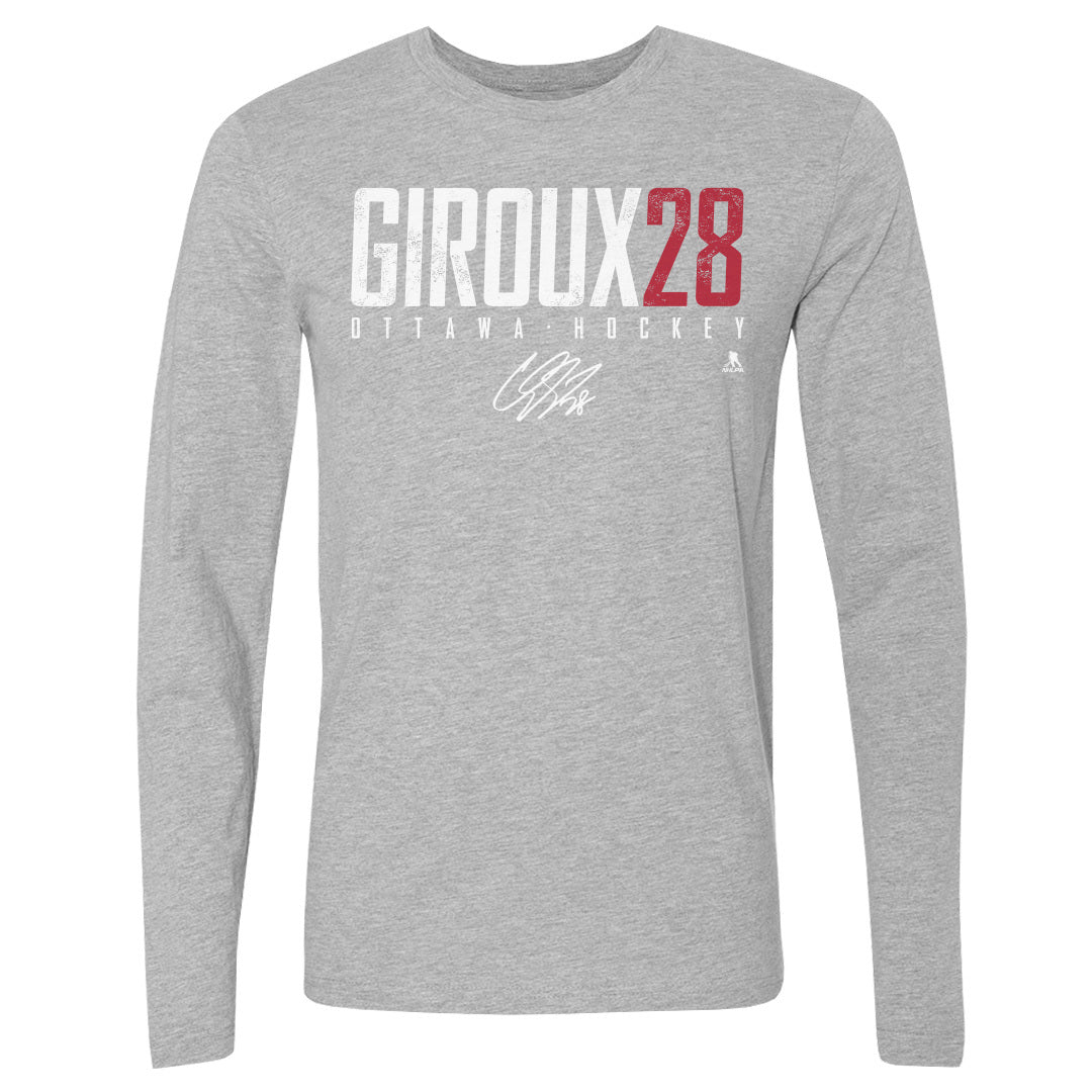 Claude Giroux Men's Long Sleeve T-Shirt | 500 LEVEL