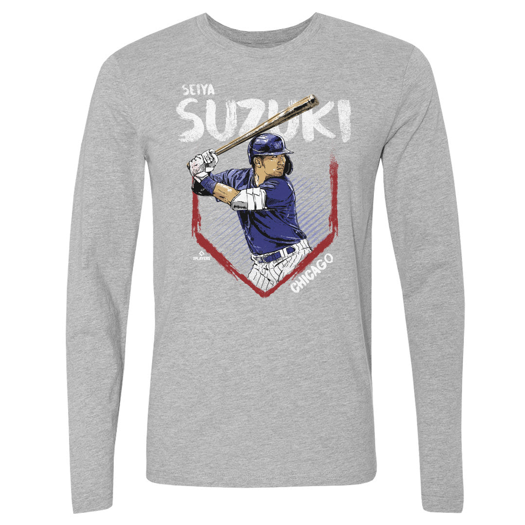 Seiya Suzuki Men's Long Sleeve T-Shirt | 500 LEVEL