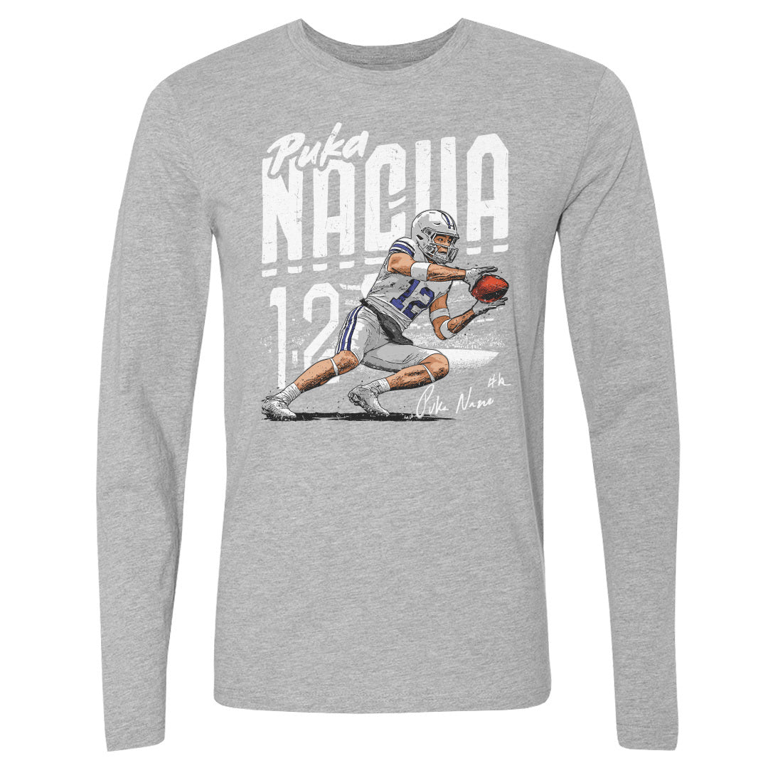 Puka Nacua Men's Long Sleeve T-Shirt | 500 LEVEL
