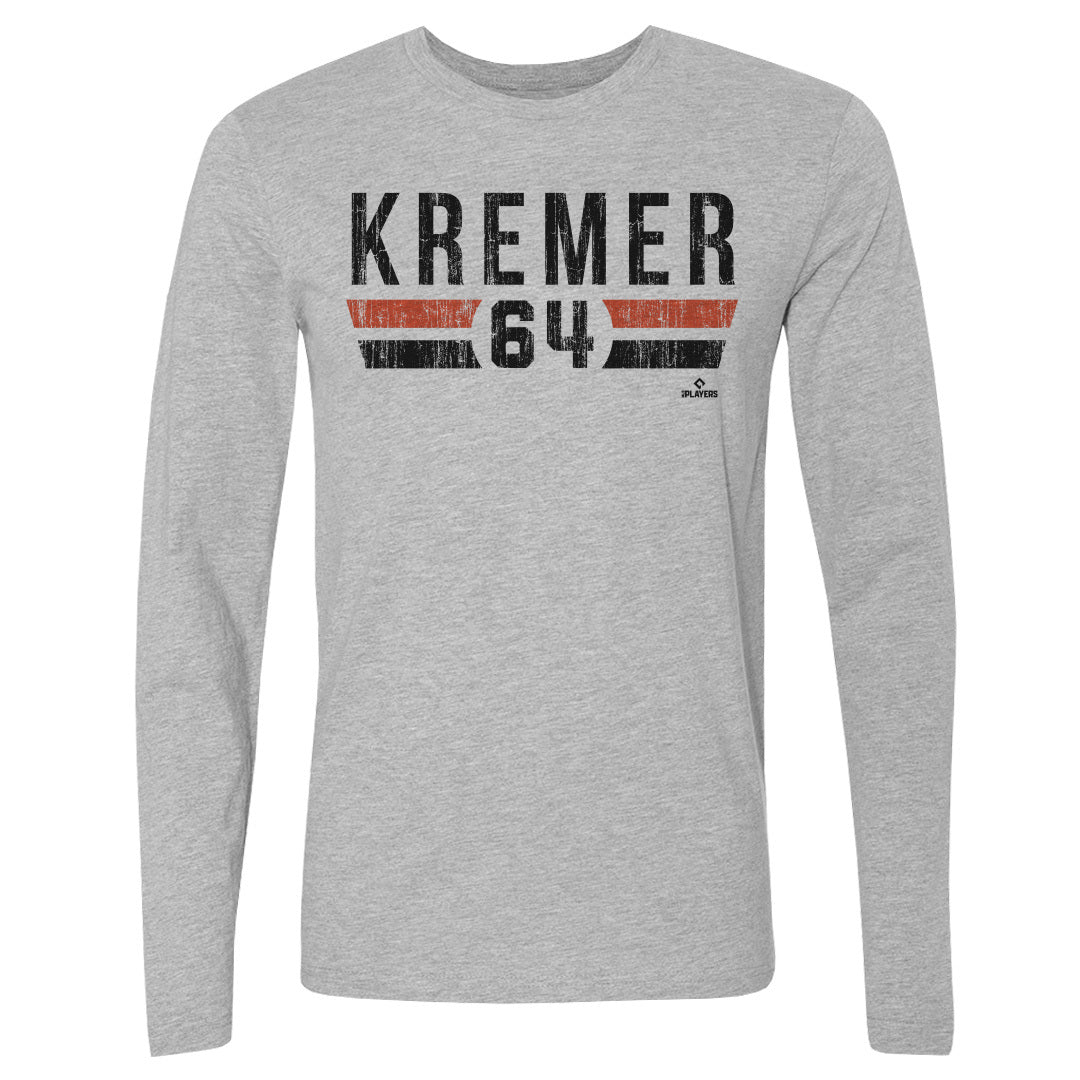 Dean Kremer Men's Long Sleeve T-Shirt | 500 LEVEL