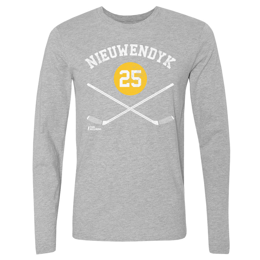 Joe Nieuwendyk Men's Long Sleeve T-Shirt | 500 LEVEL