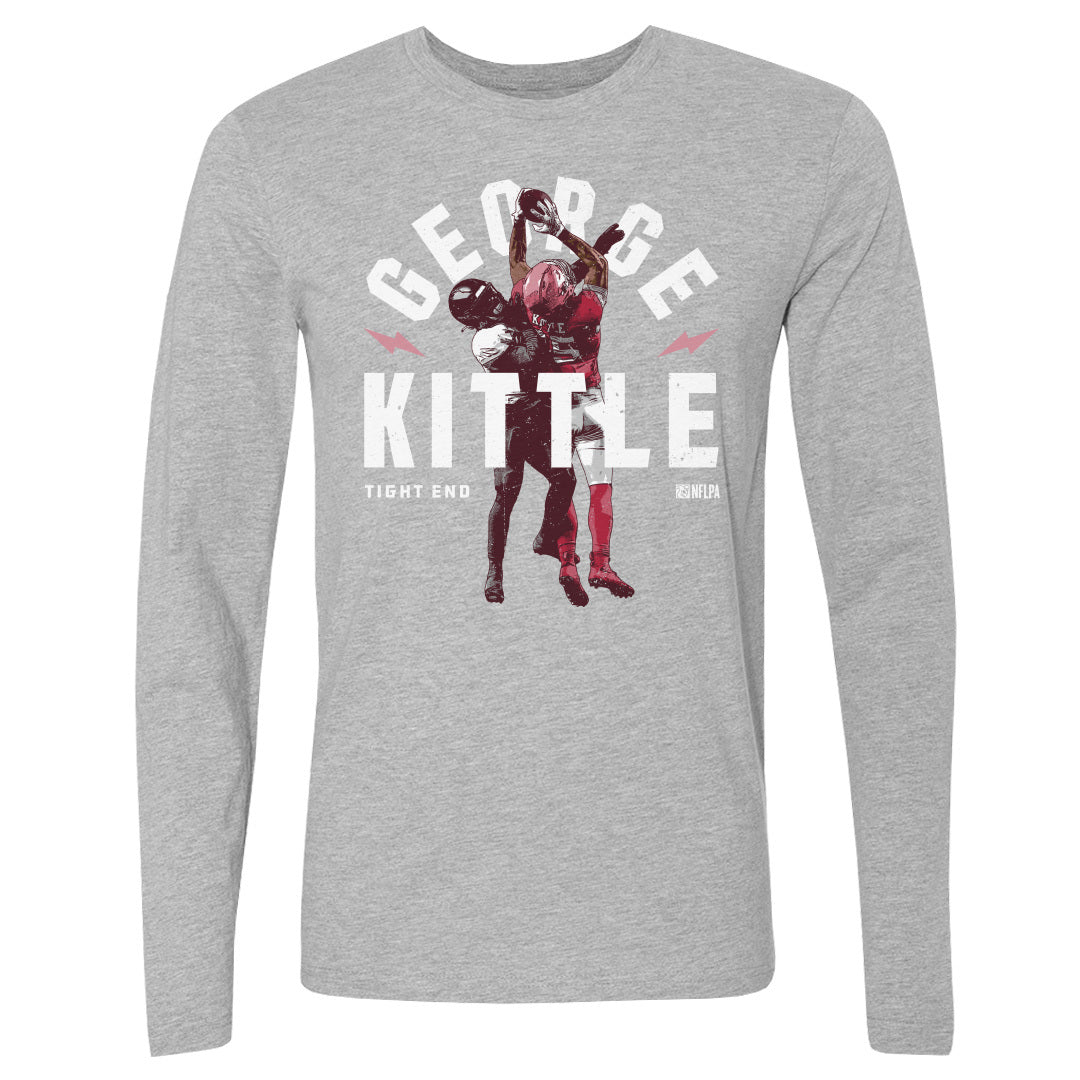 George Kittle Men's Long Sleeve T-Shirt | 500 LEVEL