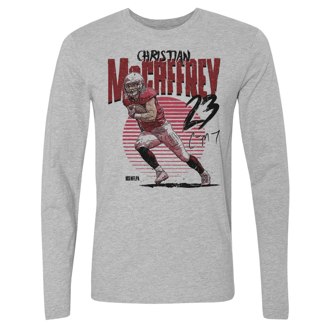 Christian McCaffrey Men's Long Sleeve T-Shirt | 500 LEVEL