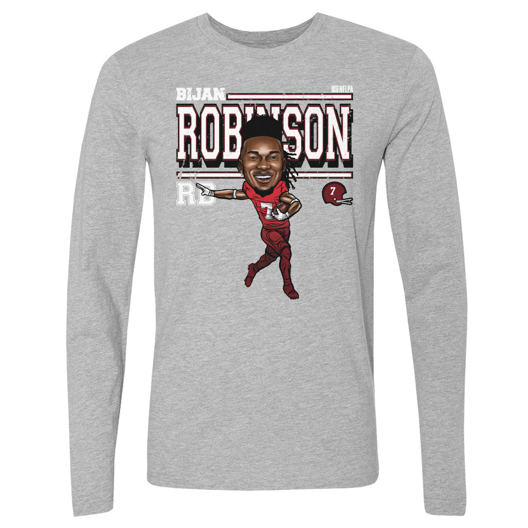 Bijan Robinson Men's Long Sleeve T-Shirt | 500 LEVEL