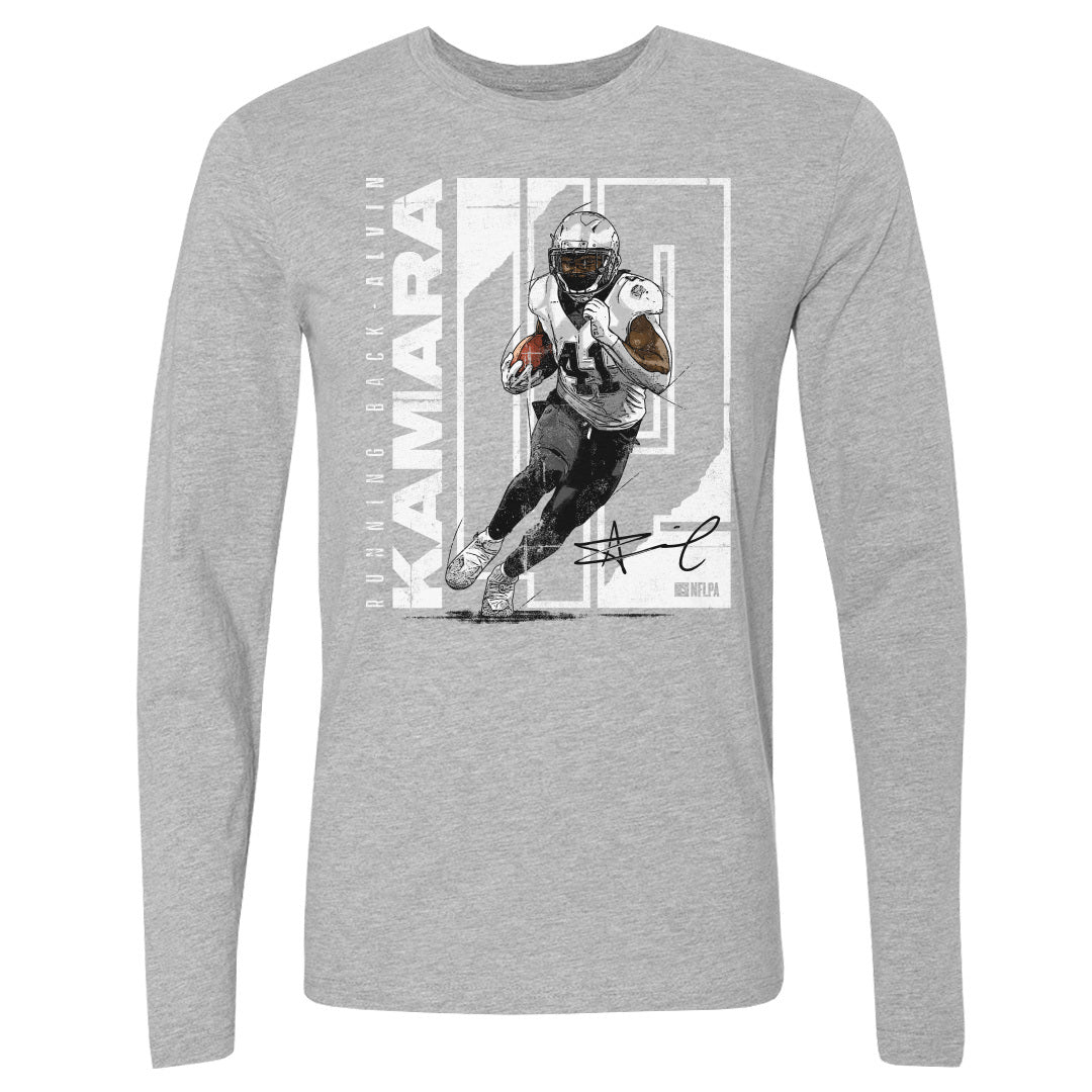 Alvin Kamara Men's Long Sleeve T-Shirt | 500 LEVEL