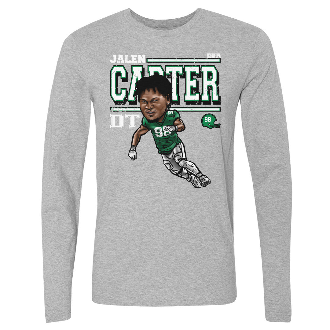 Jalen Carter Men's Long Sleeve T-Shirt | 500 LEVEL