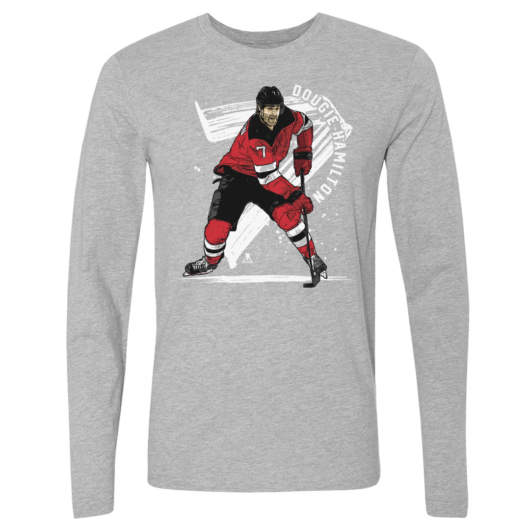 Dougie Hamilton Men's Long Sleeve T-Shirt | 500 LEVEL