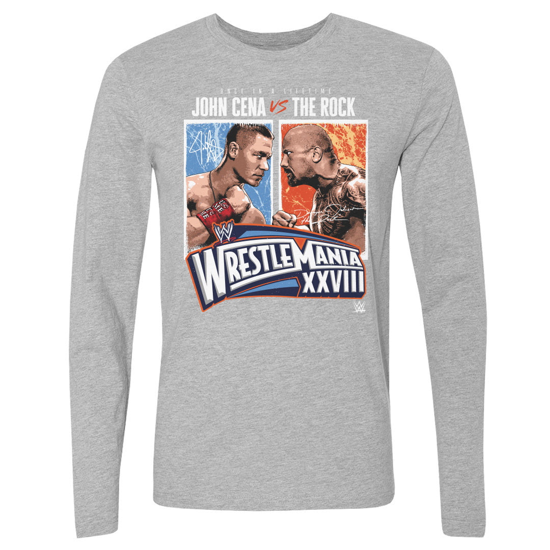WrestleMania Men's Long Sleeve T-Shirt | 500 LEVEL