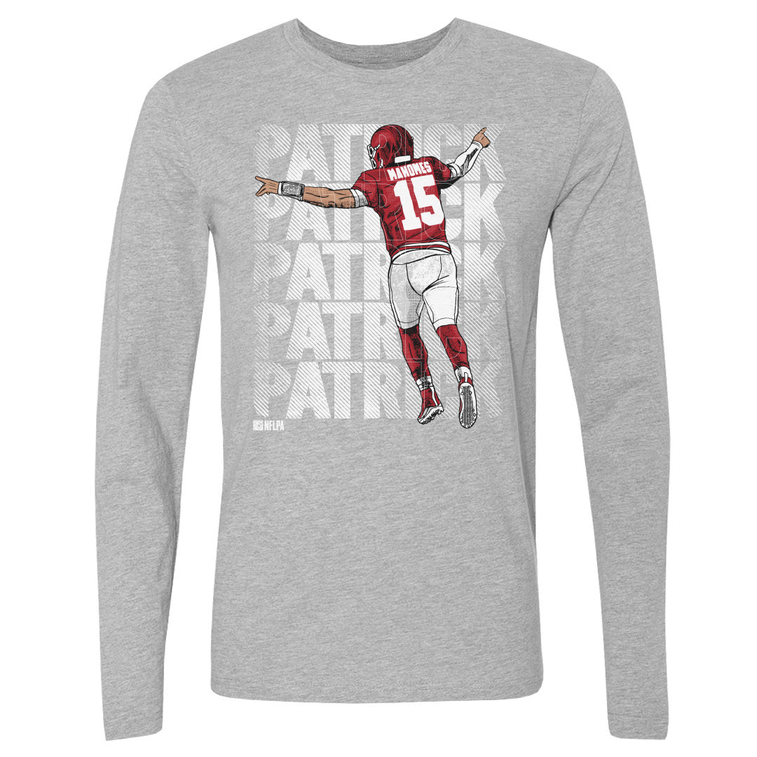 Patrick Mahomes Men's Long Sleeve T-Shirt | 500 LEVEL