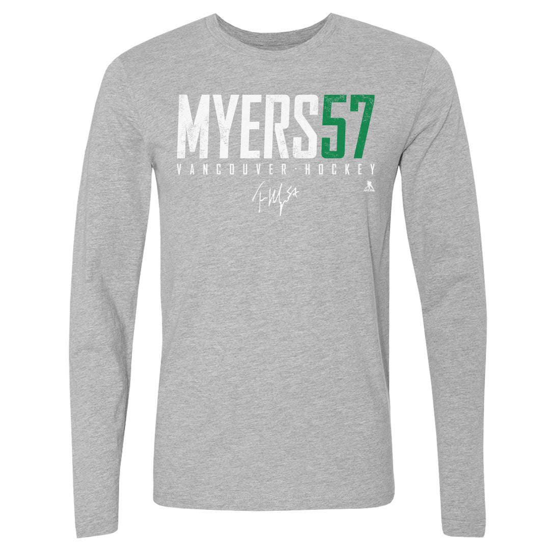 Tyler Myers Men's Long Sleeve T-Shirt | 500 LEVEL