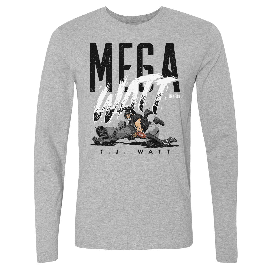 T.J. Watt Men's Long Sleeve T-Shirt | 500 LEVEL