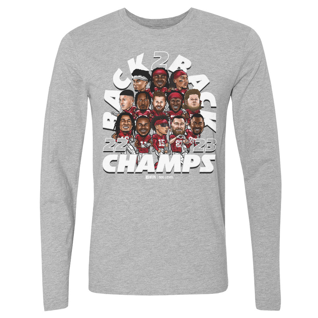 Kansas City Men's Long Sleeve T-Shirt | 500 LEVEL