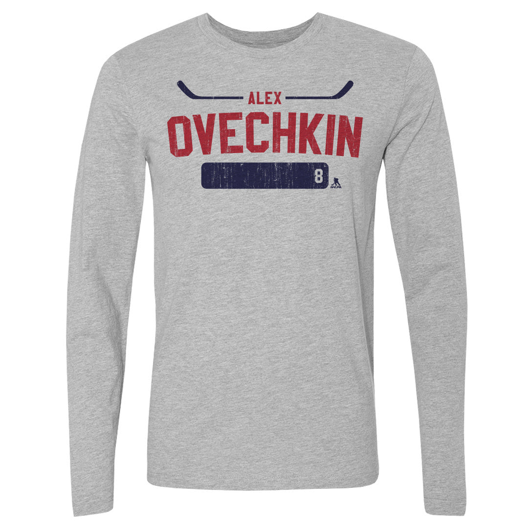 Alex Ovechkin Men's Long Sleeve T-Shirt | 500 LEVEL