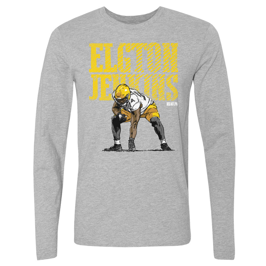 Elgton Jenkins Men's Long Sleeve T-Shirt | 500 LEVEL