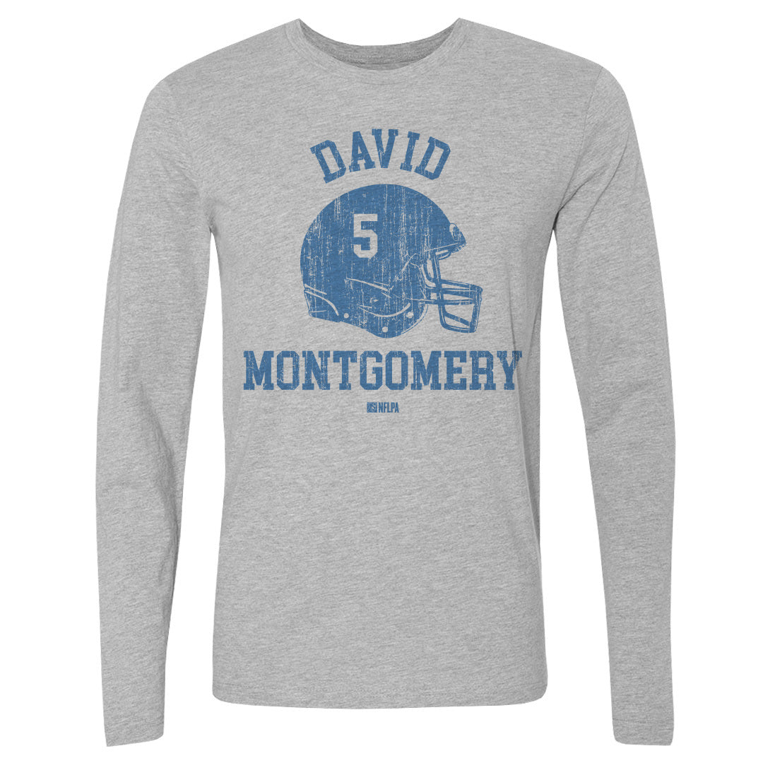 David Montgomery Men's Long Sleeve T-Shirt | 500 LEVEL