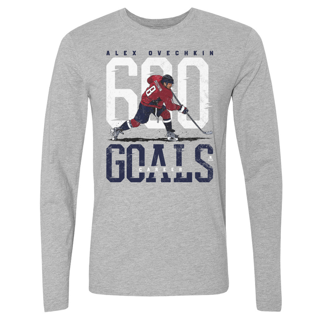 Alex Ovechkin Men's Long Sleeve T-Shirt | 500 LEVEL