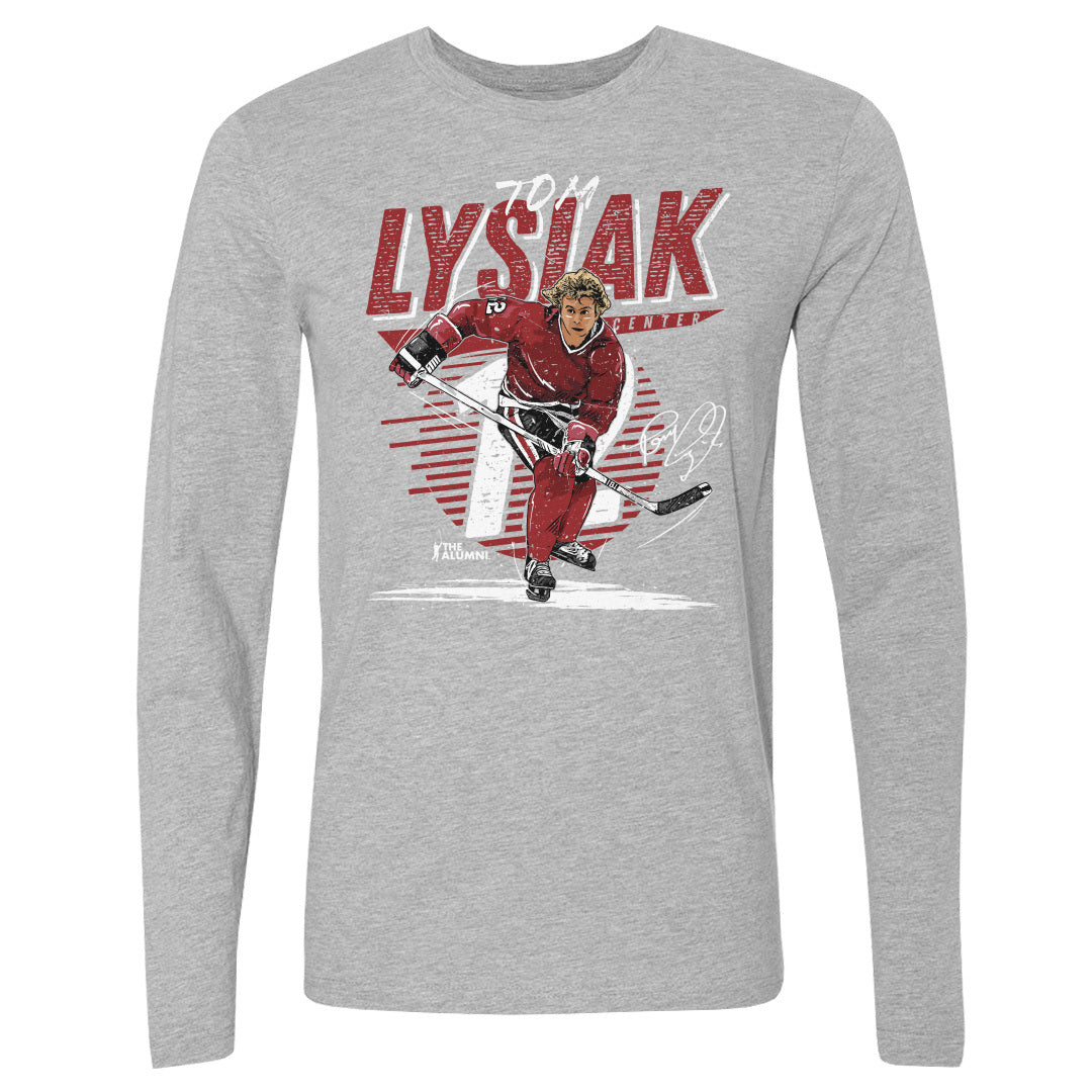 Tom Lysiak Men's Long Sleeve T-Shirt | 500 LEVEL