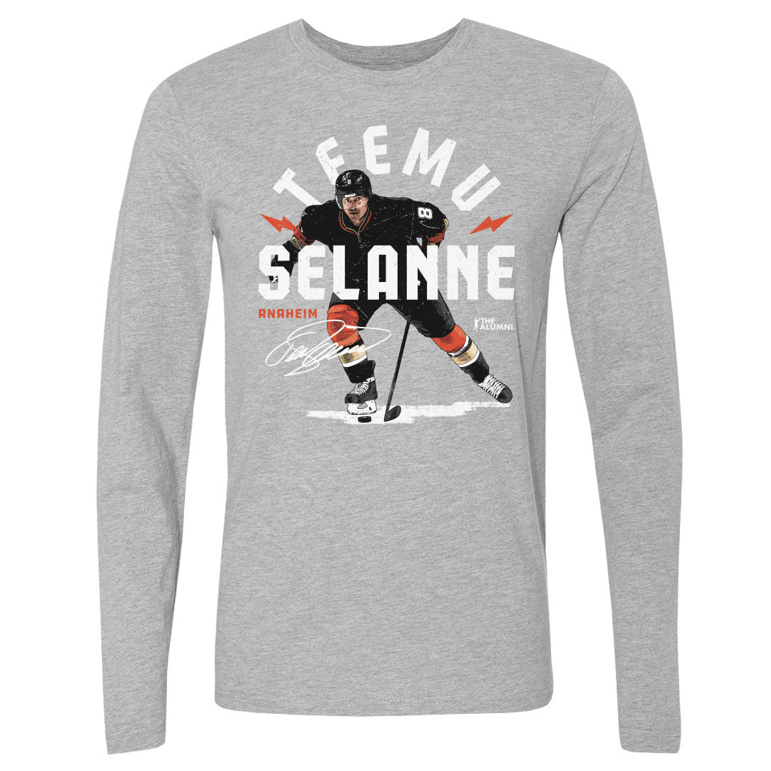 Teemu Selanne Men's Long Sleeve T-Shirt | 500 LEVEL