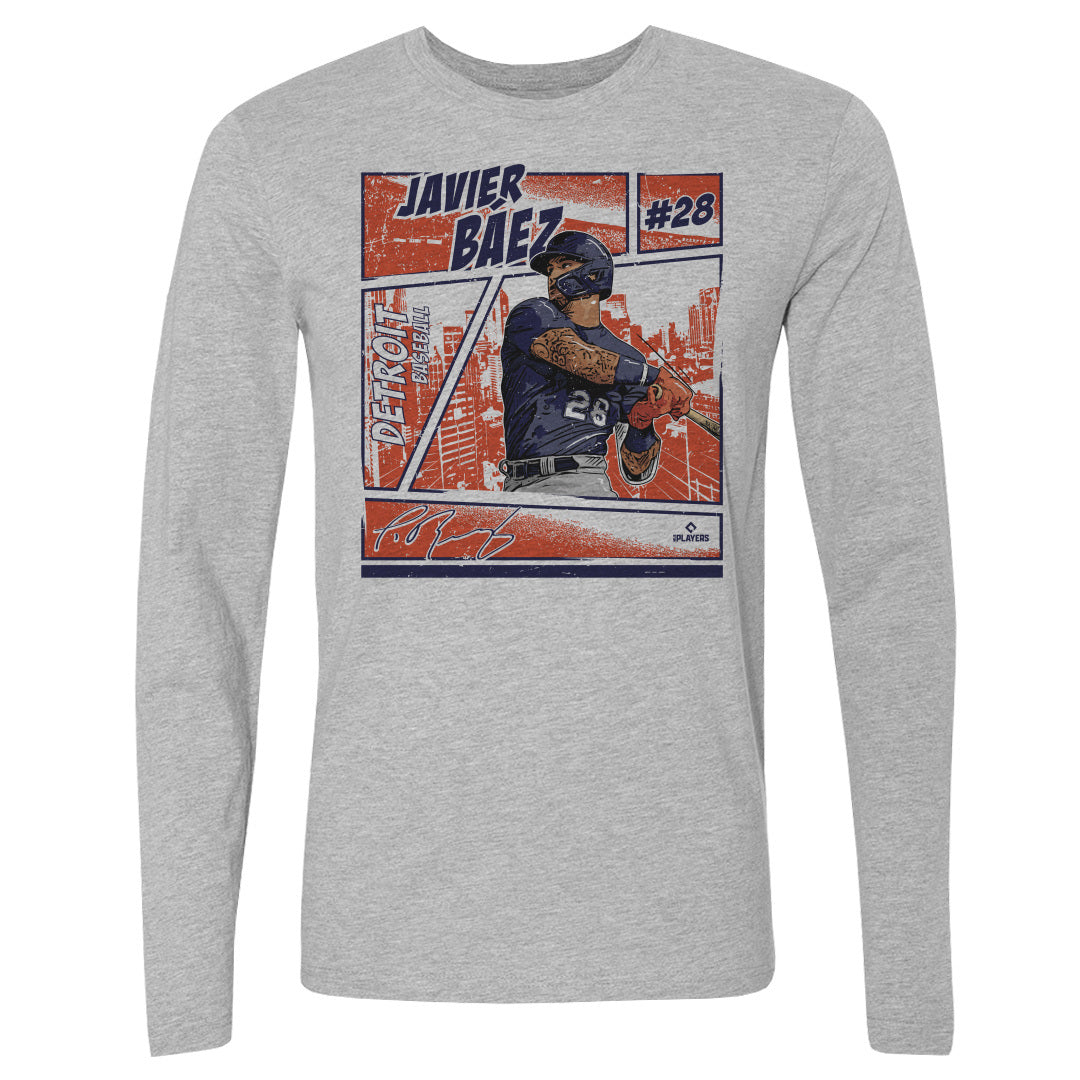 Javier Baez Men's Long Sleeve T-Shirt | 500 LEVEL