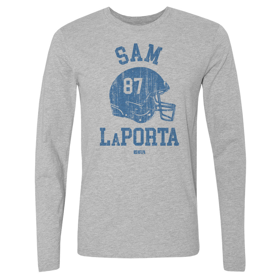 Sam LaPorta Men's Long Sleeve T-Shirt | 500 LEVEL