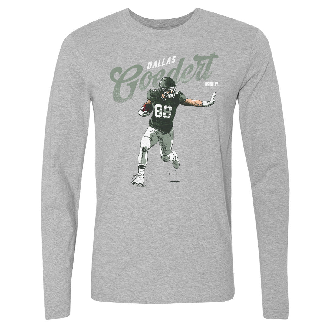 Dallas Goedert Men's Long Sleeve T-Shirt | 500 LEVEL