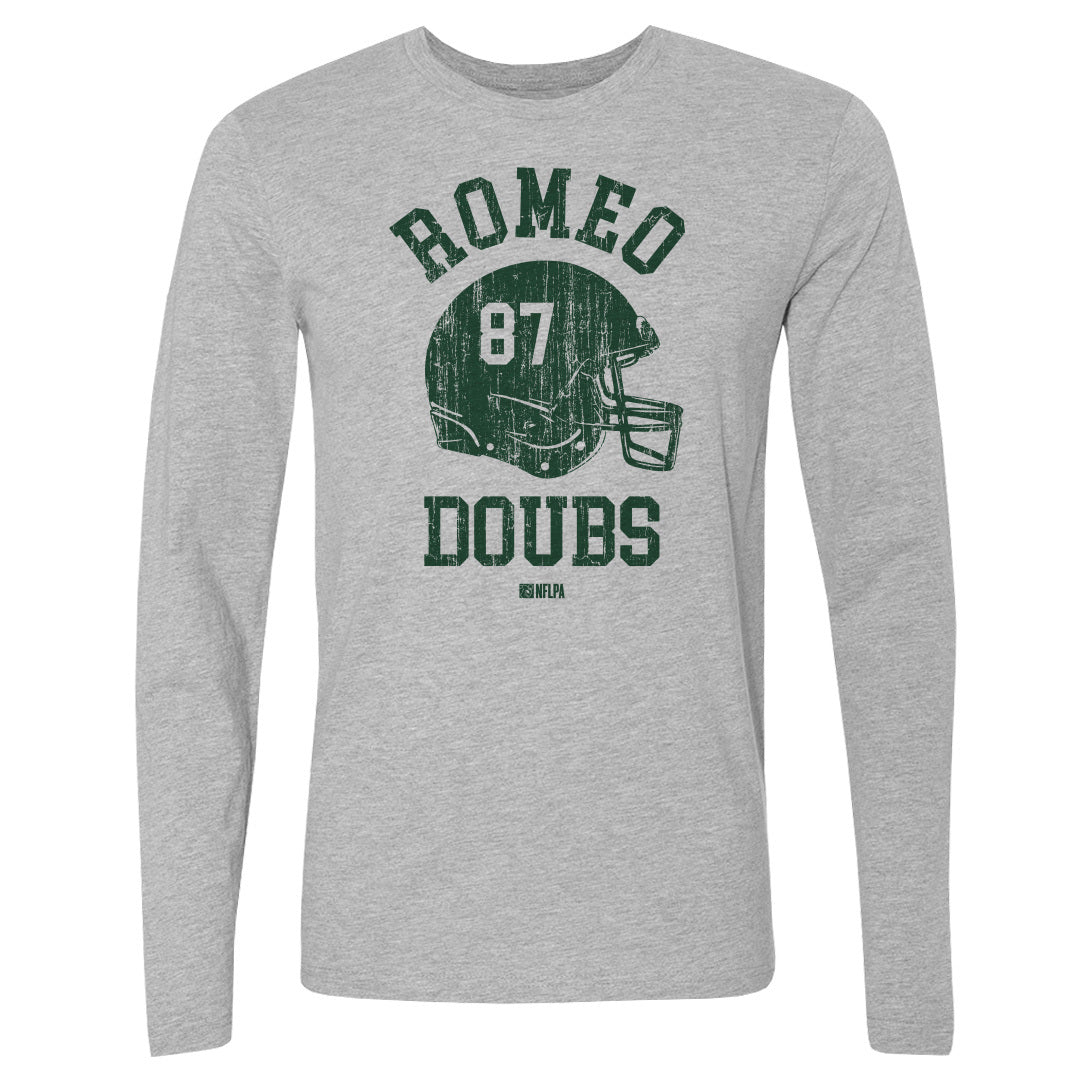 Romeo Doubs Men's Long Sleeve T-Shirt | 500 LEVEL