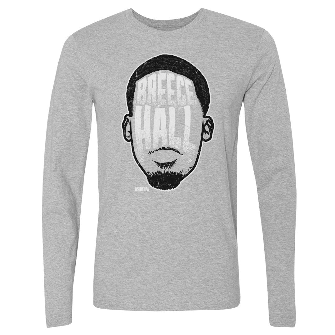 Breece Hall Men's Long Sleeve T-Shirt | 500 LEVEL