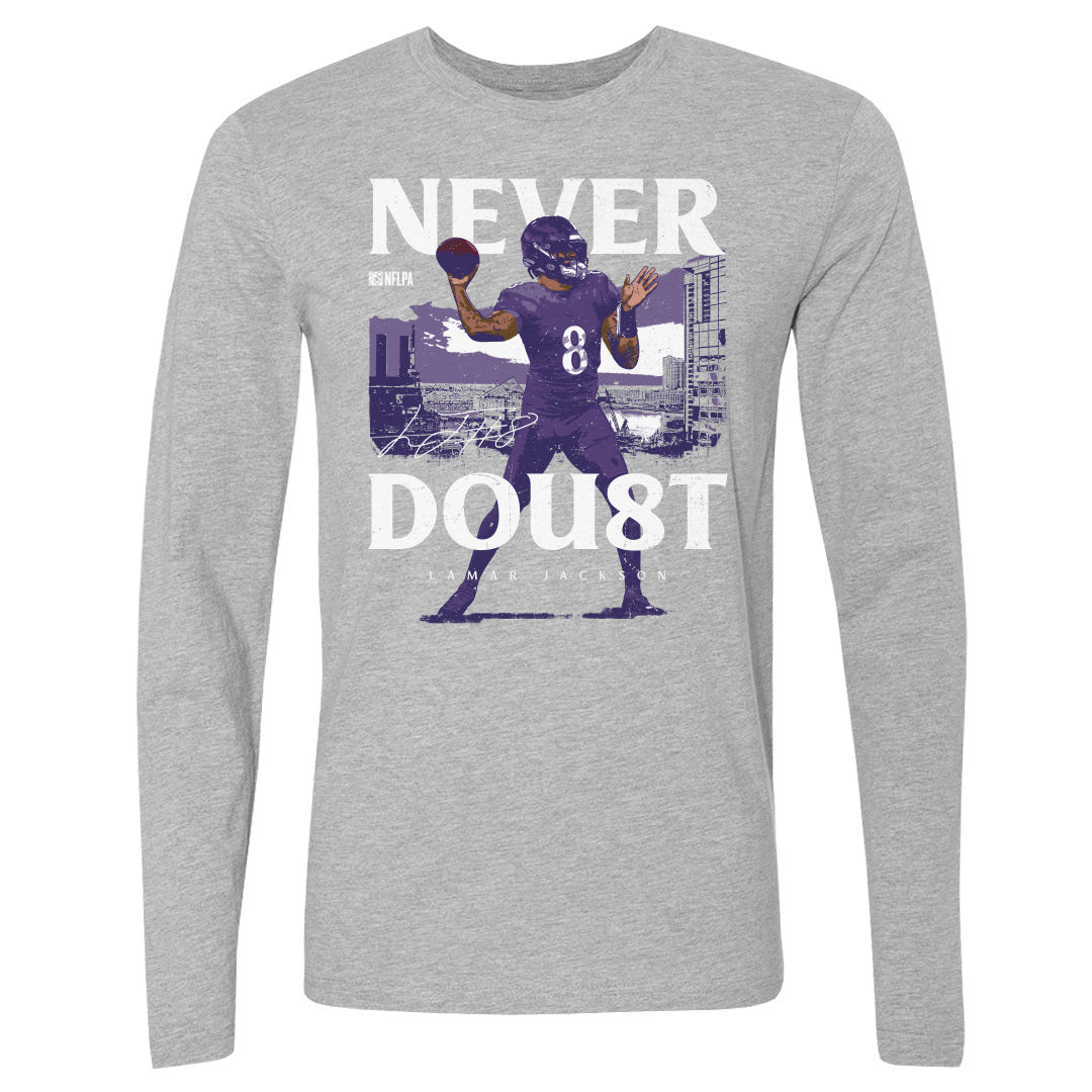 Lamar Jackson Men's Long Sleeve T-Shirt | 500 LEVEL